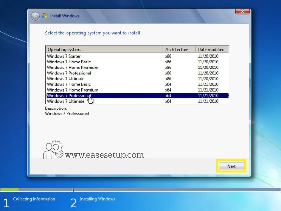 Windows 7 Installation