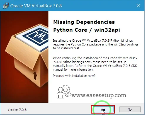 Installing Virtualbox