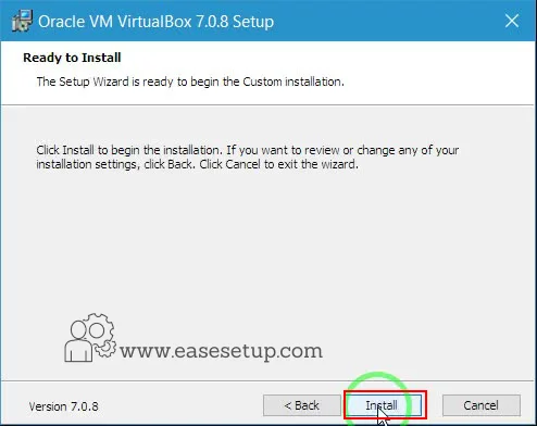Installing Virtualbox