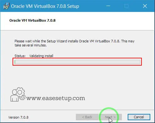 Installing Virtualbox