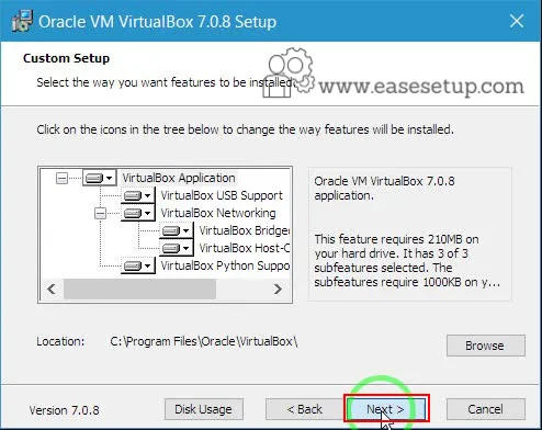 Installing Virtualbox
